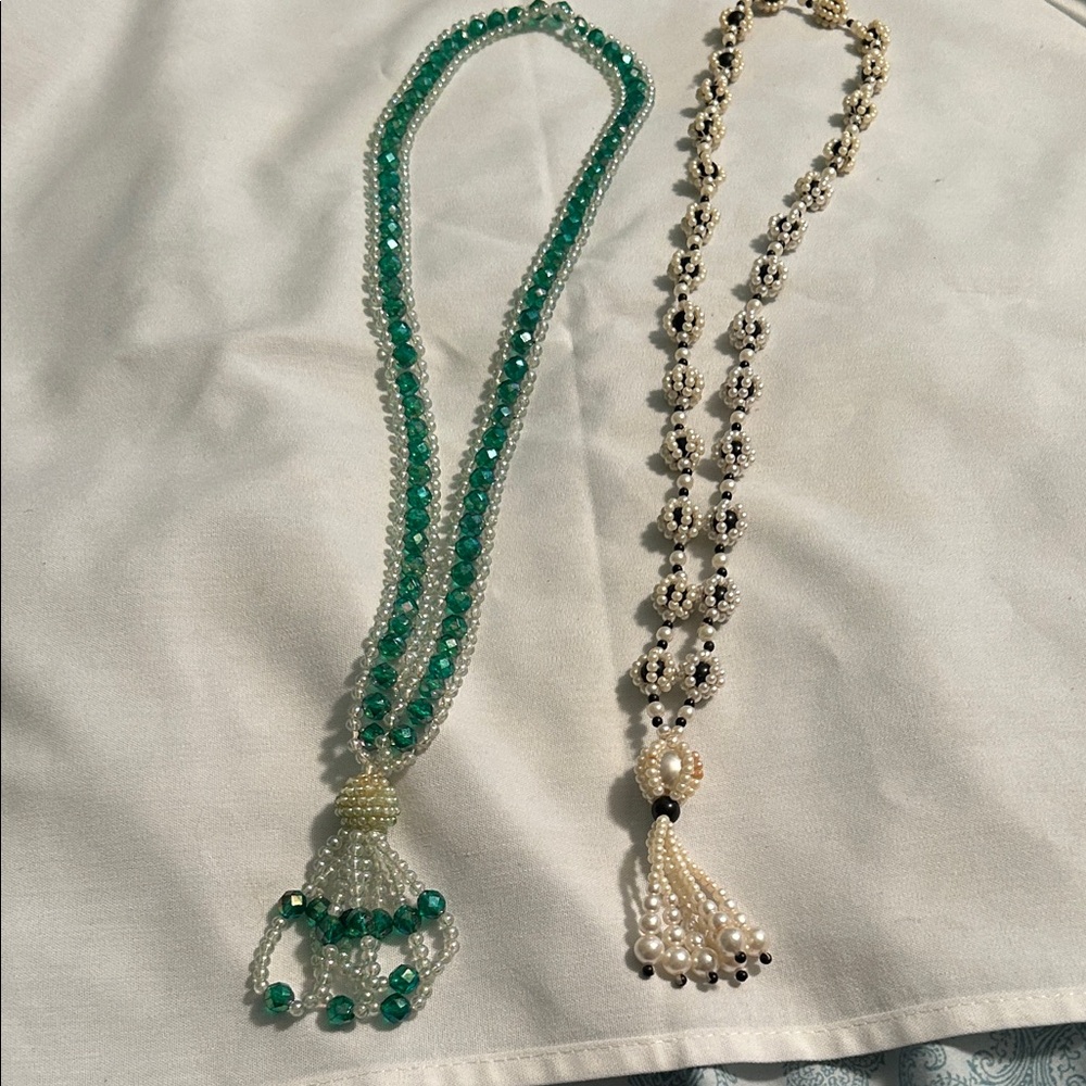 Vintage Handcrafted Beaded Necklaces